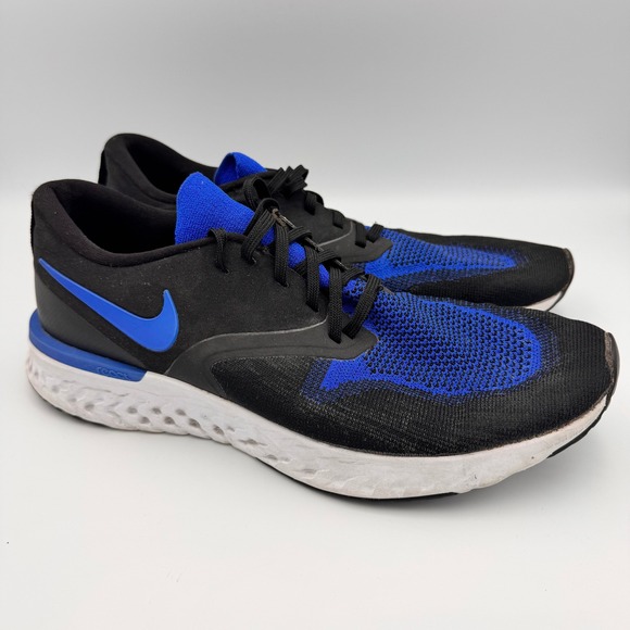Nike Other - Nike Odyssey React Running Shoes Black Blue Men's 10 Athletic Sneakers